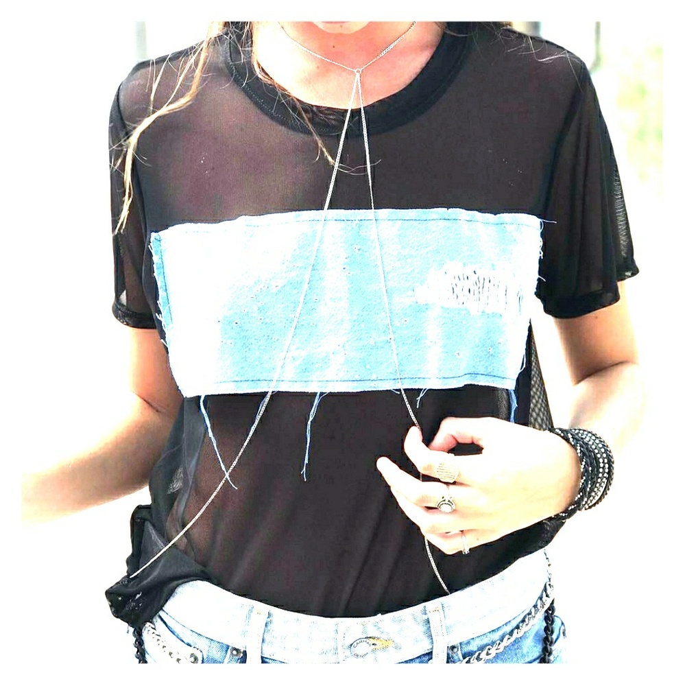 Sheer shirt